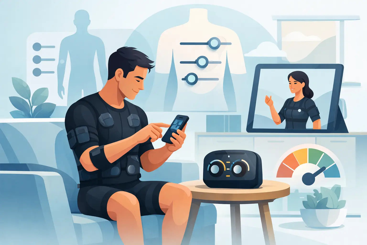 How to Personalise EMS Intensity Levels
