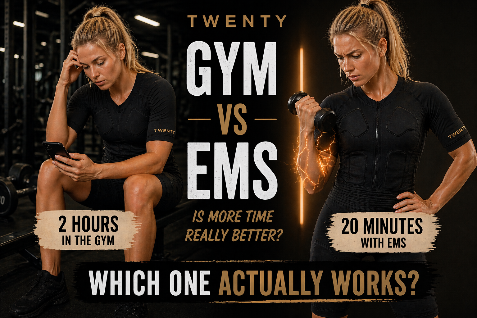 EMS vs The Gym: How 20 Minutes Can Replace 2 Hours