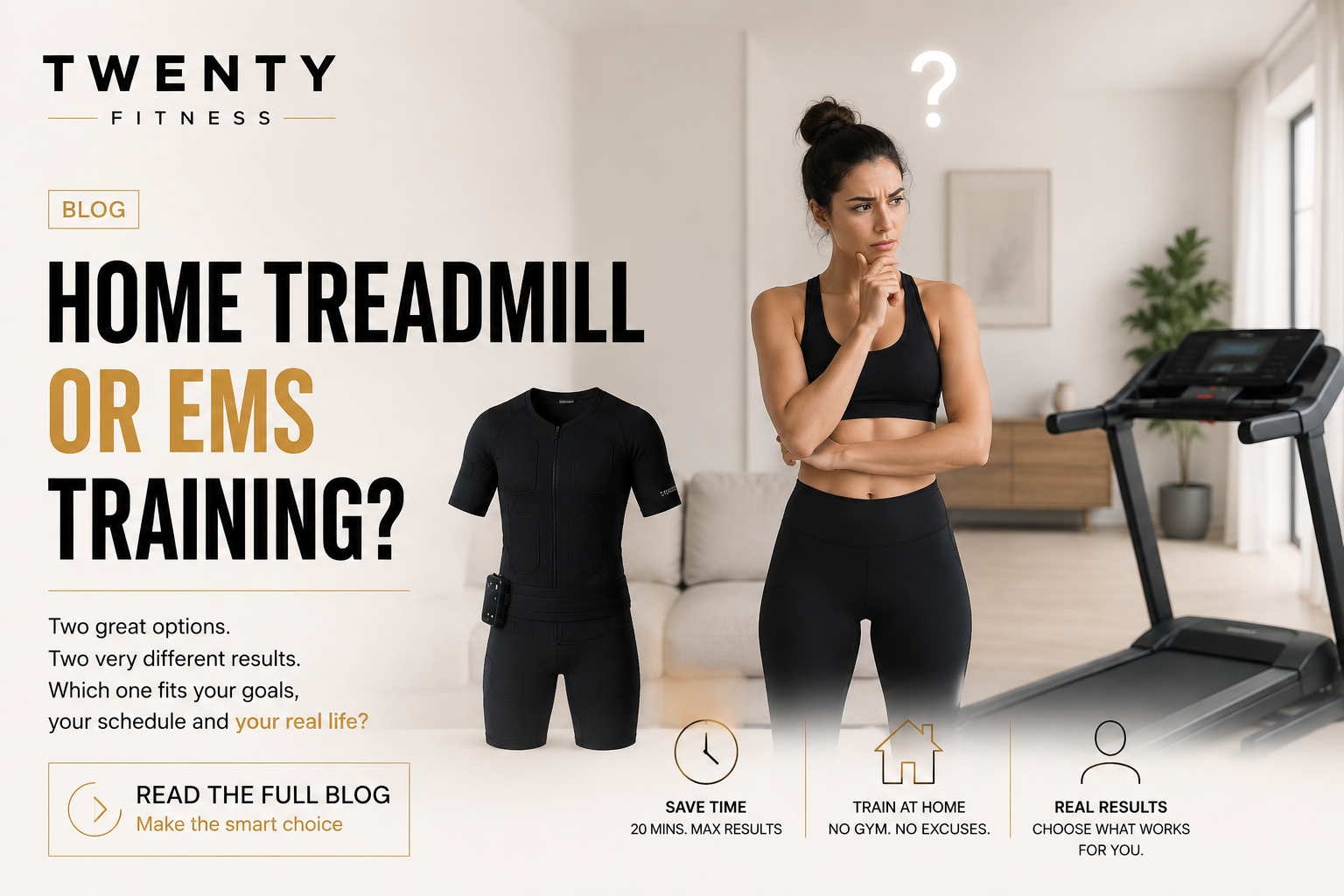 Home Treadmill or EMS Training?