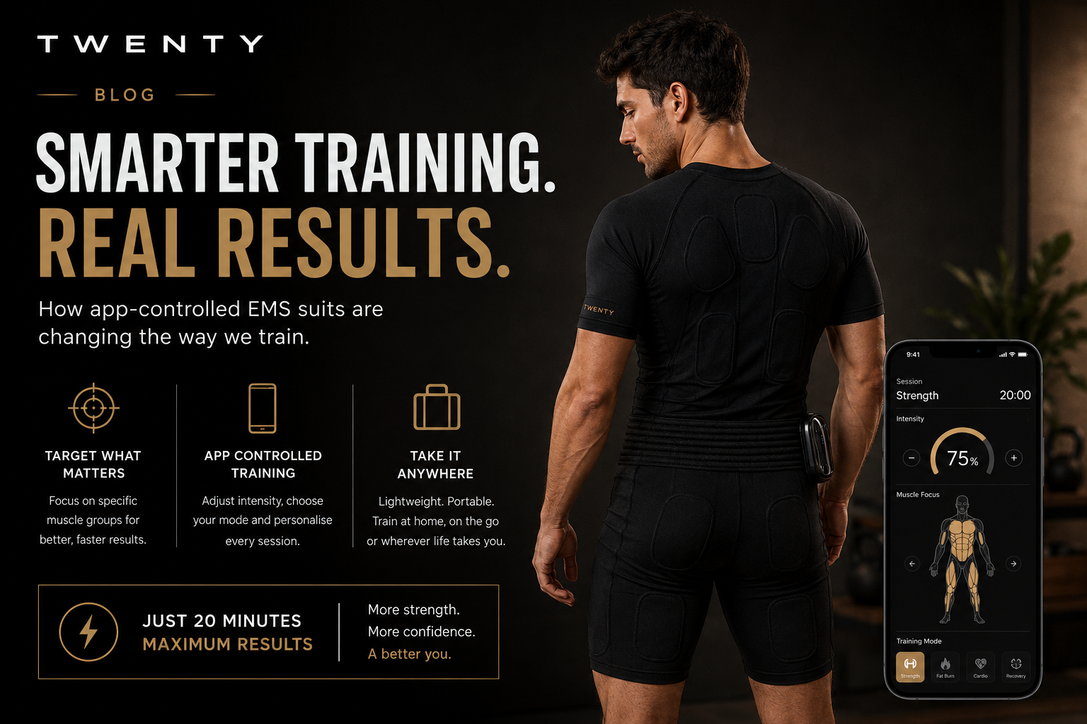 TWENTY EMS App Controlled Fitness Suit: Worth It?