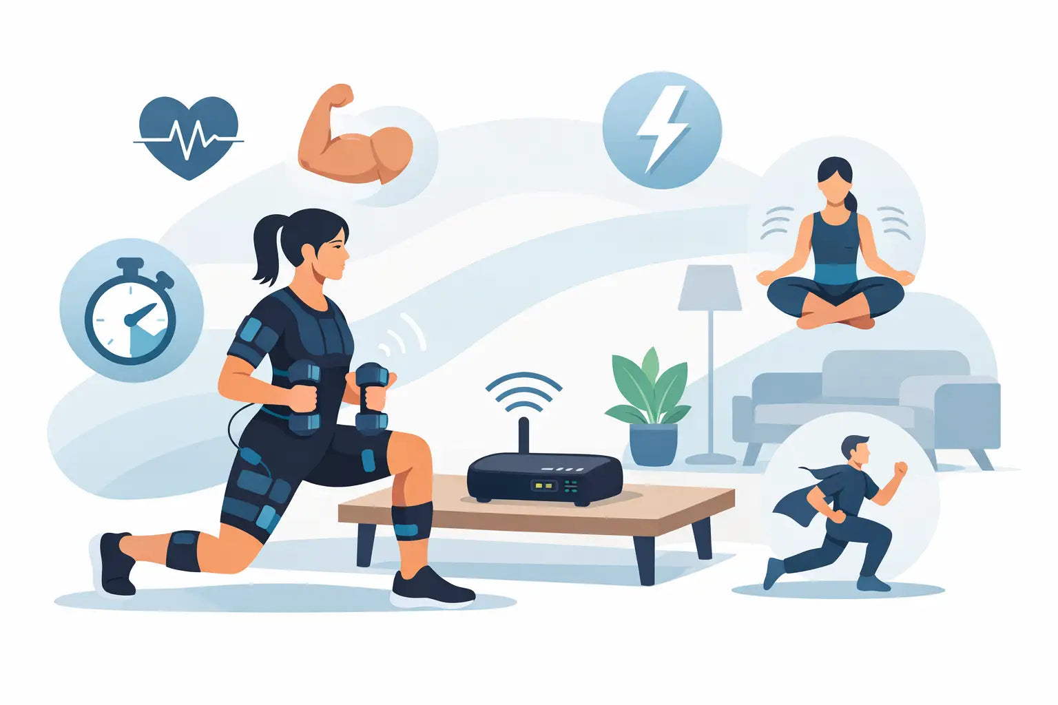 7 Top Benefits of EMS Workouts