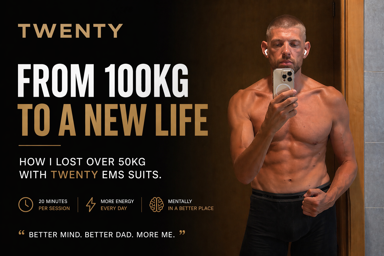 From 100kg to a New Life: How I Lost Over 50kg with TWENTY EMS