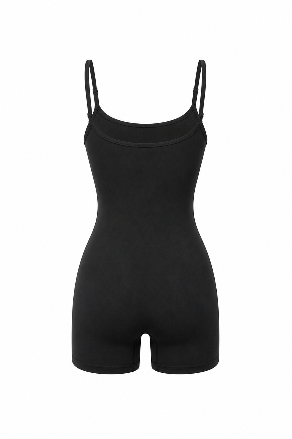 TWENTY Fitness Sculpt Unitard in midnight black, form-fitting athletic one-piece for workout and dance activities.